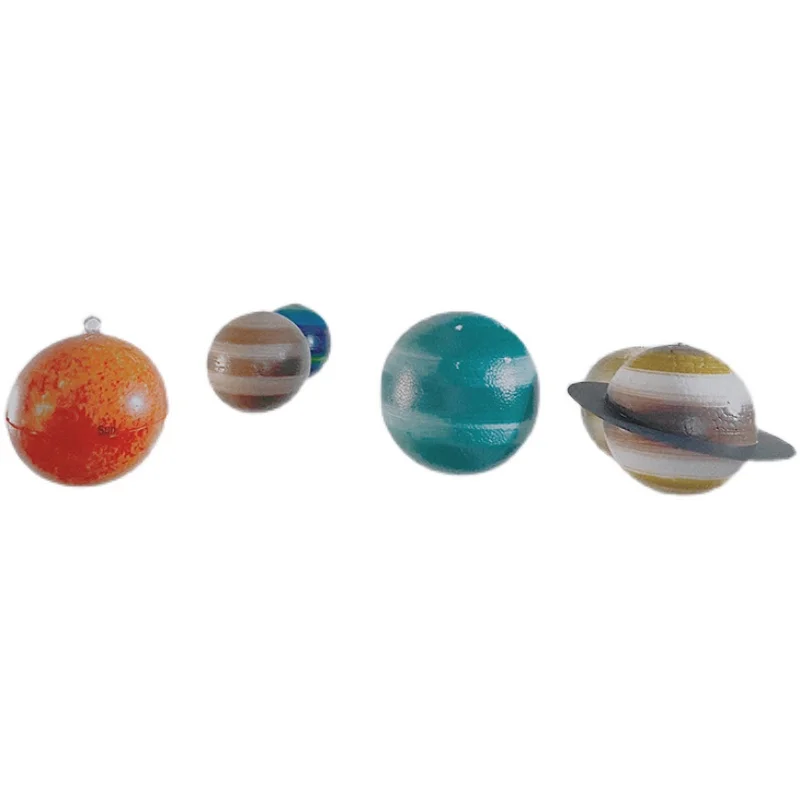 Retro Universe Planet Balance Pendant DIY Material Bag Children\'s Room Decoration Send Sticky Hook New Year Decoration