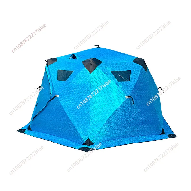 OME Winter insulated big sauna Tent Outdoor Camping equipment  Portable 4 Person Pop up Ice Fishing Tents