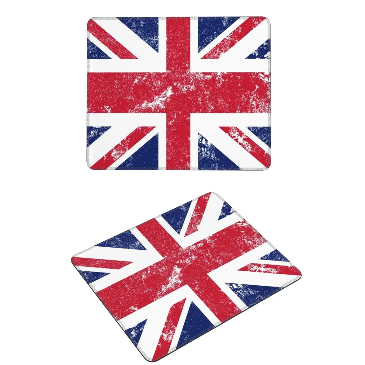 

Потертый коврик для мыши с флагом Юнион Джека, компьютерная клавиатура, коврик для мыши, геймерский настольный коврик для ПК, офисные аксессуары, настольные коврики