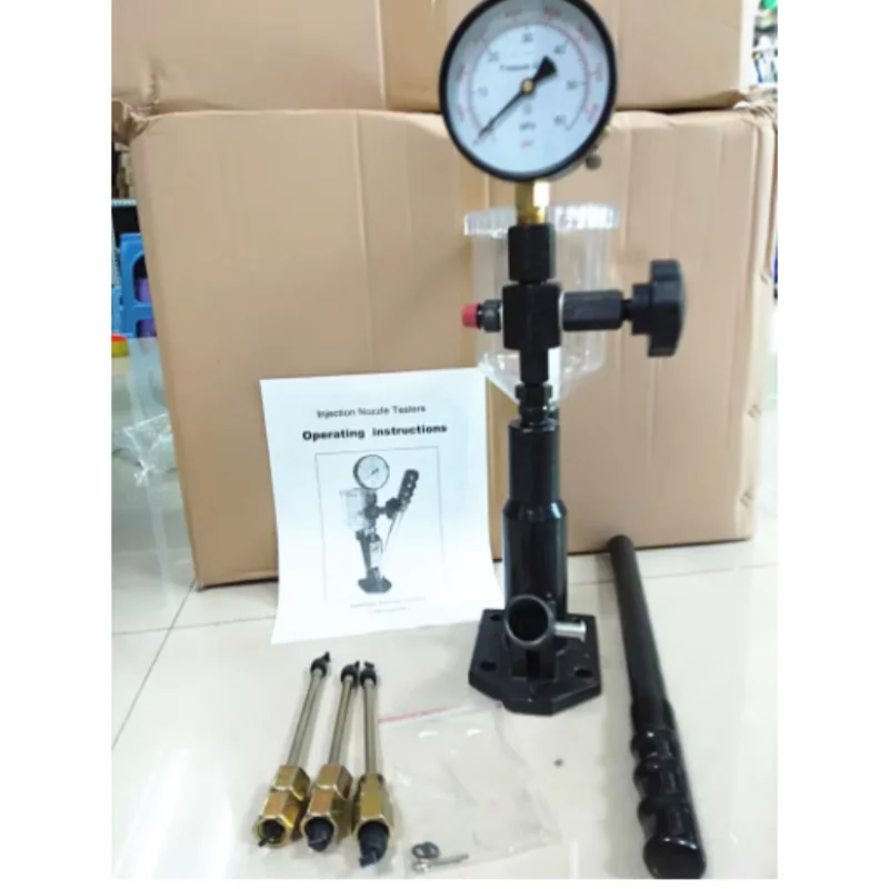 S60H S70H Common Rail Diesel Injector Nozzle Validator Fuel Nozzle Injector Tester Good Quality Manual Diesel Booster Pump