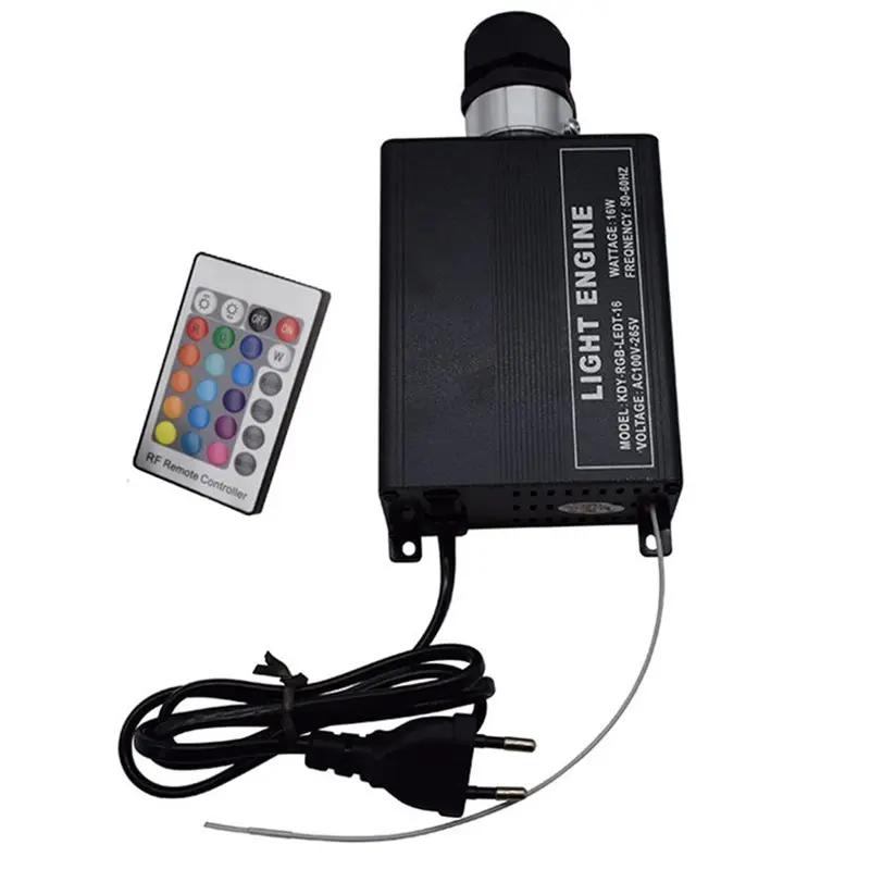 motor-de-luz-led-ab41-de-16w-rgb-con-fibra-Optica-y-control-remoto-rf-de-24-teclas-para-techo-de-casa-con-efecto-cielo-estrellado