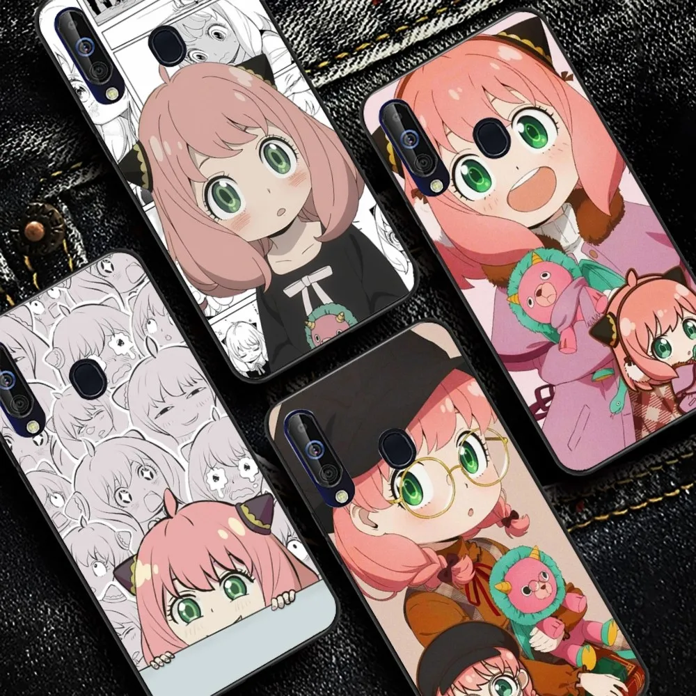 

Kawaii Anime SPY FAMILY Anya Forger Phone Case For Samsung A 10 11 12 13 20 21 22 30 31 32 40 51 52 53 70 71 72 73 91 13 Shell