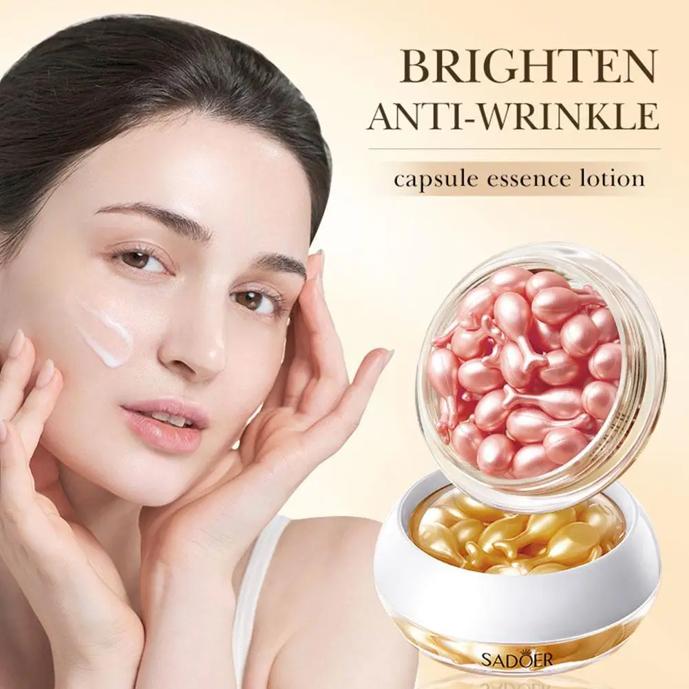 Placental Essence Capsule Snail Rose Capsule Brightening Hydrating Smoothing Nourishing Faical Product Moisturizing SkinCar B8B4