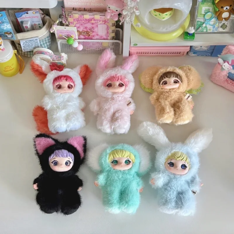 Ziyuli ロリータシークレットガーデンティーパーティーシリーズブラインドボックスかわいいぬいぐるみミステリーボックスアクションフィギュアサプライズバッグペンダント人形おもちゃギフト