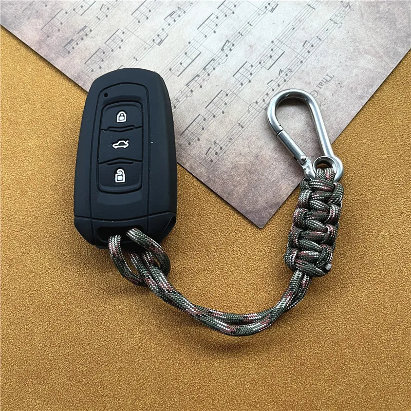 Key Holder for Keys Rope Heavy Metal Key Ring Lanyard Handmade Wrist Lanyard Solid Cord Keychain Universal Landyard Keychain