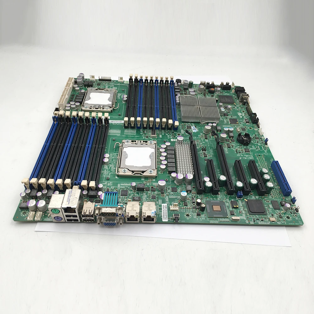 X8DTN +- F اللوحة الأم للخادم ثنائي الاتجاه X58 LGA1366 5520 رقاقة دعم معالج Xeon سلسلة 5600/5500