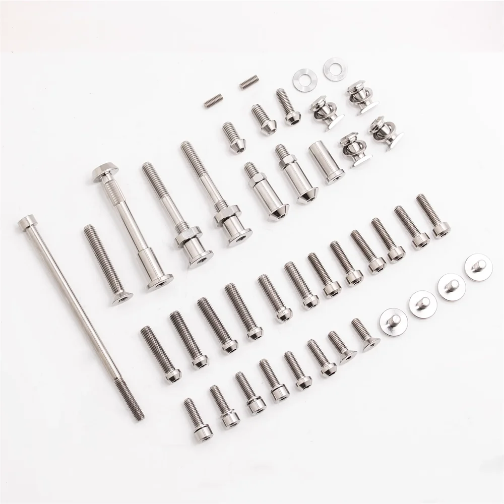 Aceoffix C5 titanium screw lose weight full bike titanium bolt