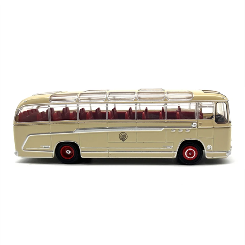 Diecast Alloy 1:76 Scale Long Distance Bus and Coach Model Adult Classic Collection Display Ornament Gift Souvenir