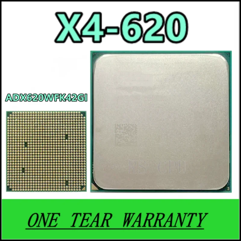 X4 620 X4-620 czterordzeniowy procesor 2.6 GHz ADX620WFK42GI gniazdo AM3