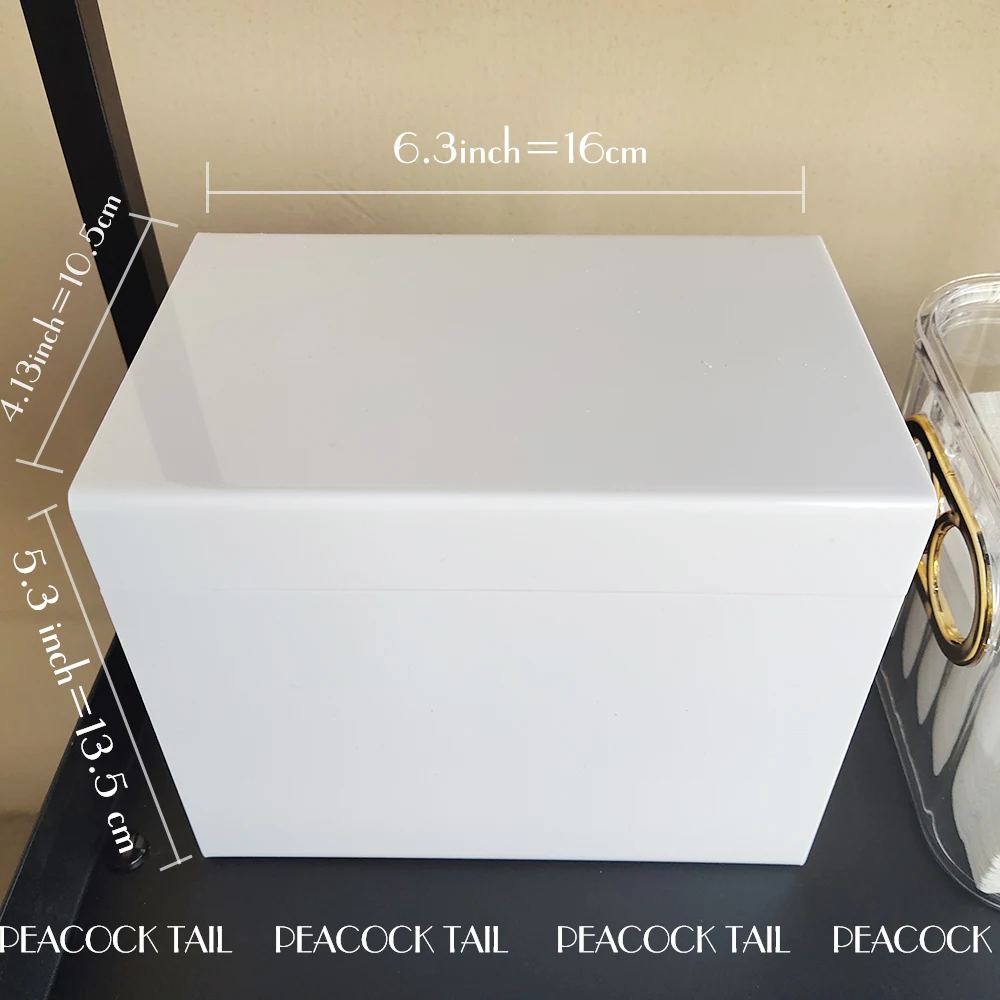 White Layers Lashes Storage Box Display Stand Organizer Box Eyelashes Eyelash Extension Makeup Tools DIY logo