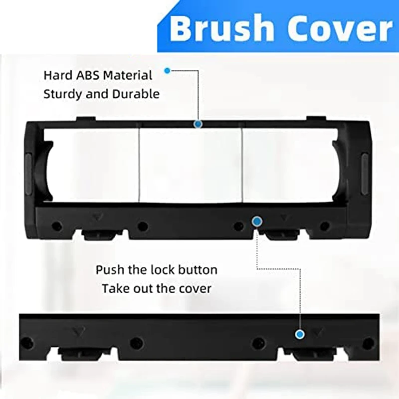 1 комплект сменных аксессуаров, подходящих для робота-пылесоса Ionvac Smartclean 2000 Robovac, запасные части, аксессуары