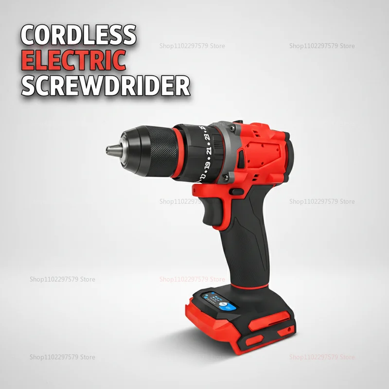 

Профессиональная бесщеточная ударная дрель-шуруповерт, компактная, легкая, с бесступенчатой регулировкой скорости, для аккумулятора Makita 18В, для мастеров и домашнего использования