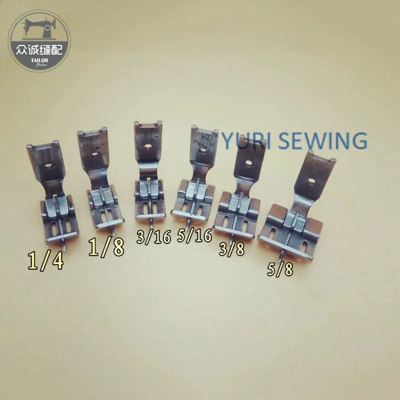 212-112K double needle middle presser foot 842 845, two-needle flat stitch with knife stop industrial sewing machine part