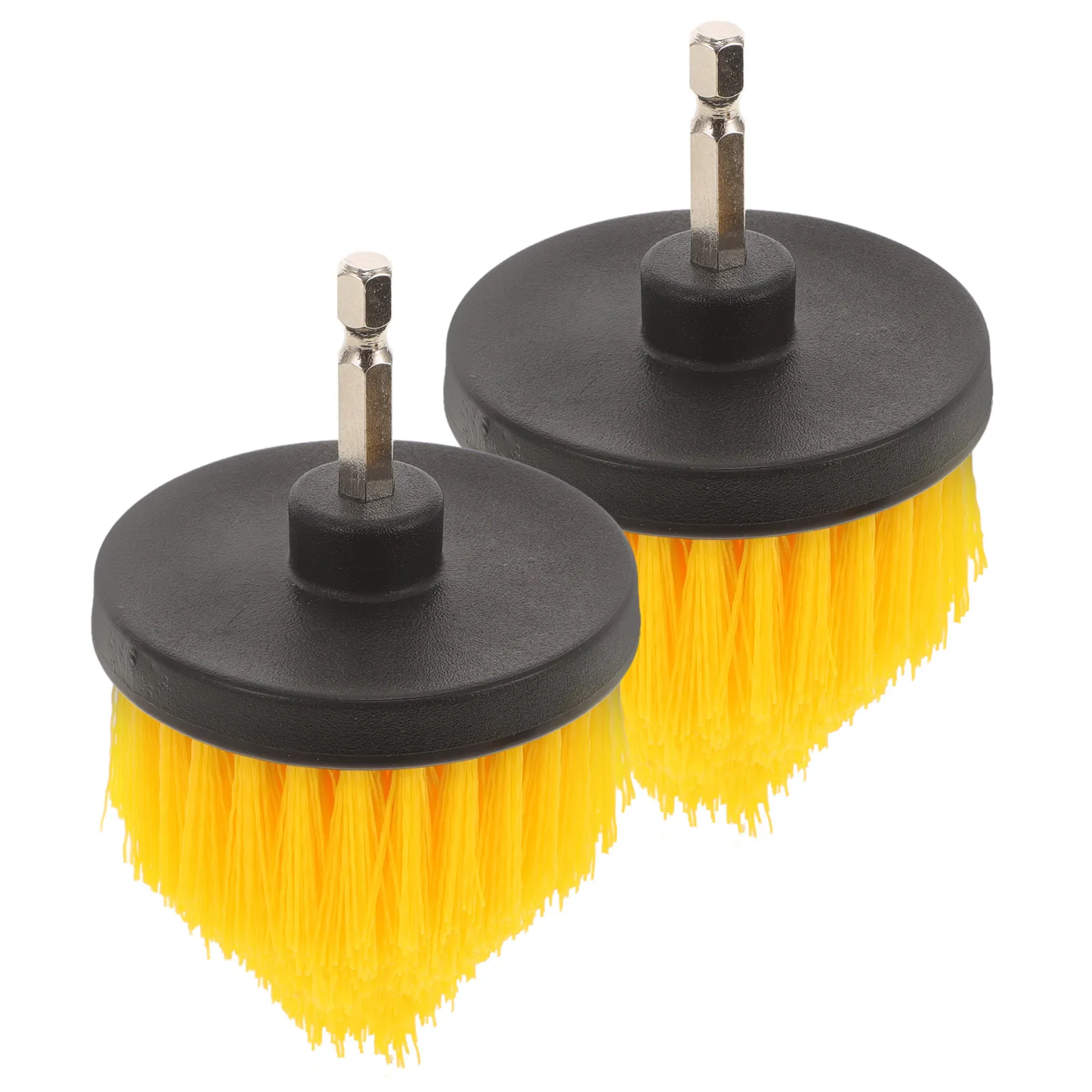 2Pcs Cone Ball Drill Brush Attachment – Multi-Functional Cleaning, Scrubbing & Polishing Tool for Power Drills