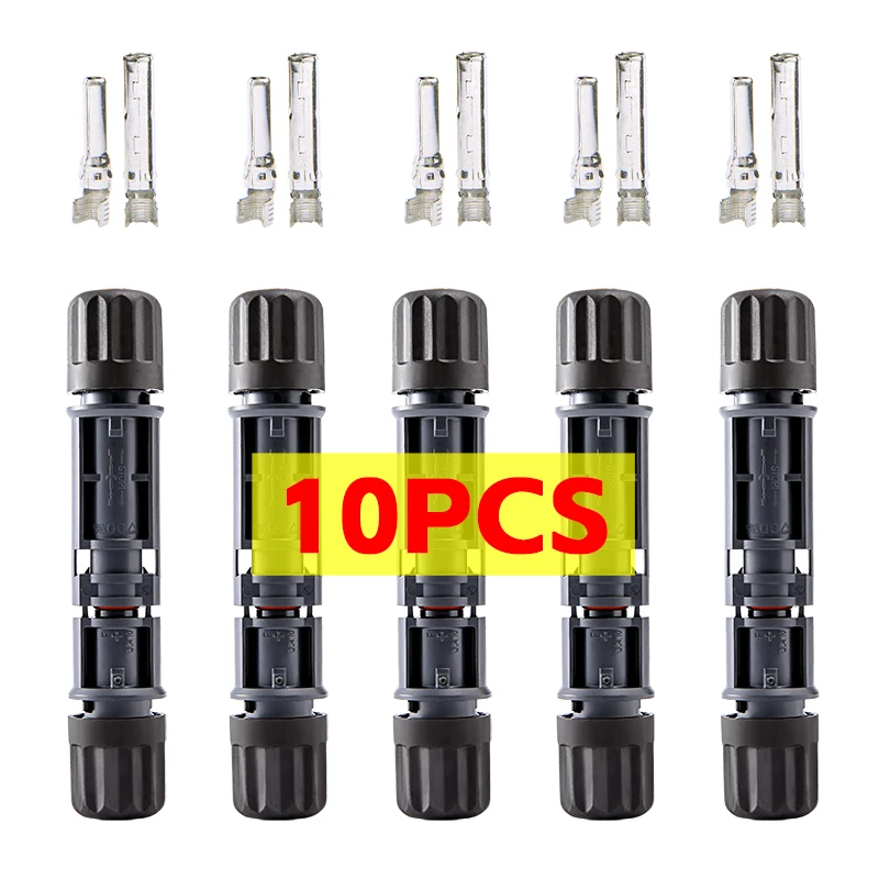 10/20/40/100 PCS Wholesale IP68 1500V PV Solar Conenctor QC4 solar connector PV Connector for 2.5/4/6mm2 Solar Cable