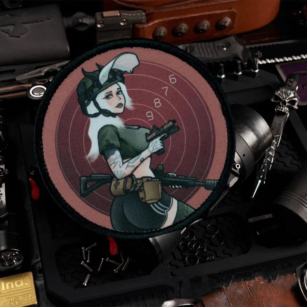 Parche táctico militar con gancho y bucle – Insignia moraleja para mochilas