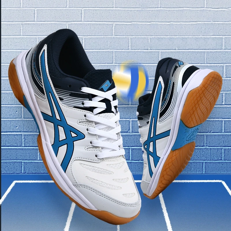 Men Badminton Shoes Women Outdoor Professional Volleyball Shoes Lightweight Table Tennis Sneakers