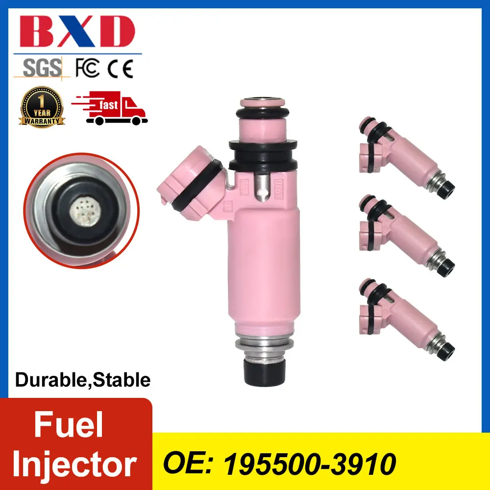 

1/4PCS Fuel Injector 195500-3910 16611AA370 1955003910 For Subaru Forester Impreza-WRX Liberty Legacy Car Accessories