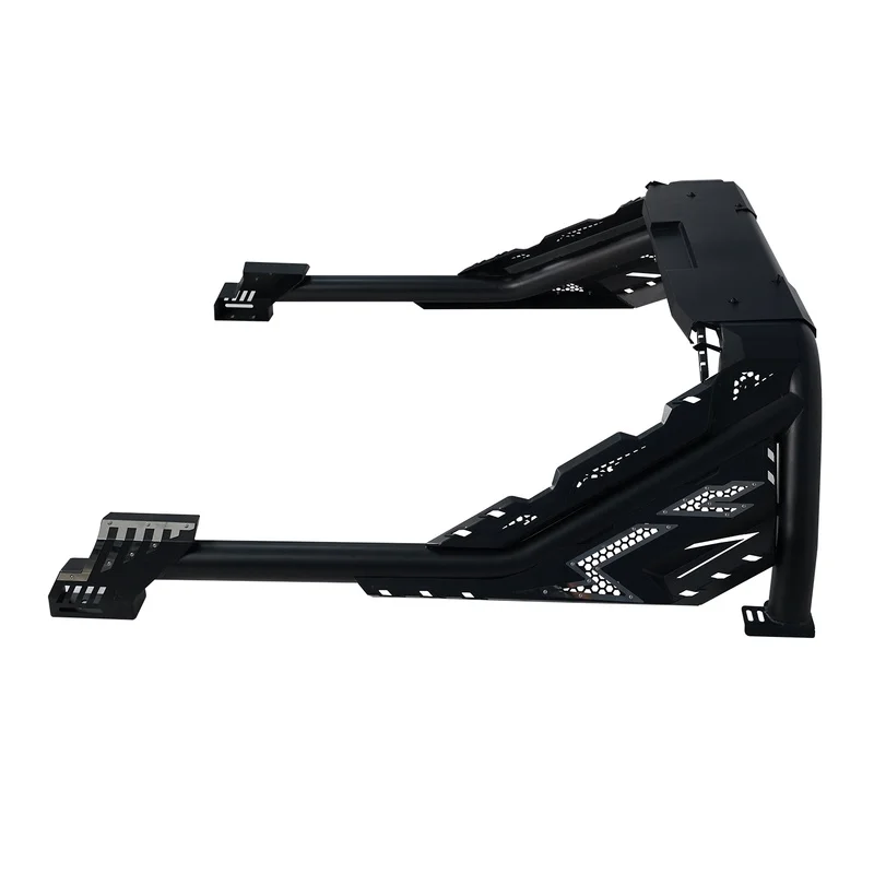 Factory Hot Selling Car 4X4 Accessories Universal Customization Sports LED Light Roll Bar Tacoma L200 (Black)