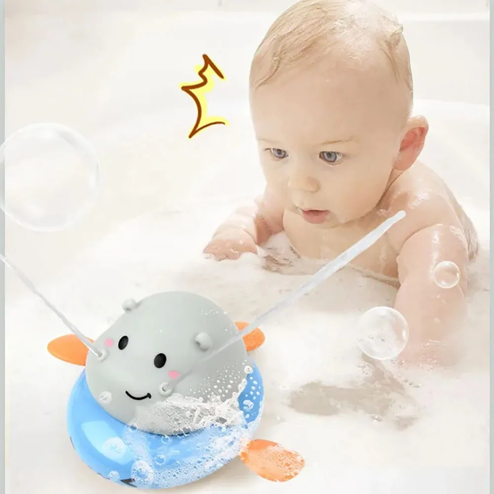 1pc Little Pink Pig Baby Bath Toys Animal Swimming Pool Bathroom Bathtub Toys Drawstring Clockwork Bathing Dabbling Toy