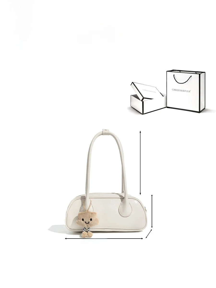 

CEES & KFLLH Корейская сумка для подмышек, новинка 2025 года, большая пригородная универсальная сумка на одно плечо Capaci, модная и практичная