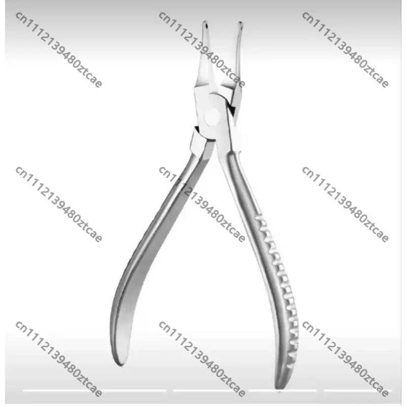 Spring Loaded Two‑Hole Eyeglass Nose Pad Pliers New Style Double Eye Pliers Spectacle Frame Adjustment Hand Repair Tool