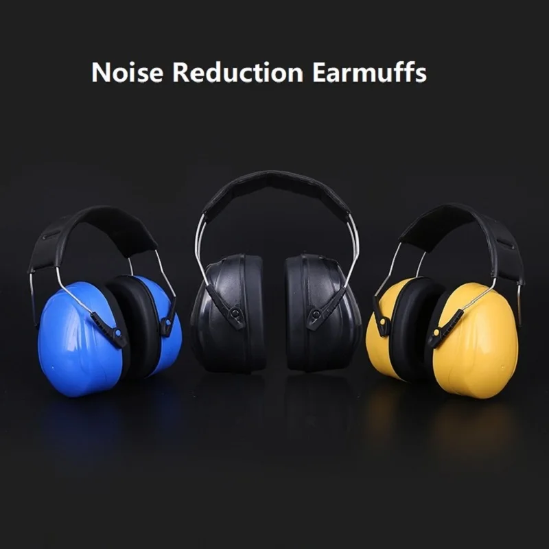 Anti Noise Canceling Headphones Ear Protector Earplugs Sleeping Earphone Tactical  Head-mounted Shooting Earmuffs Security