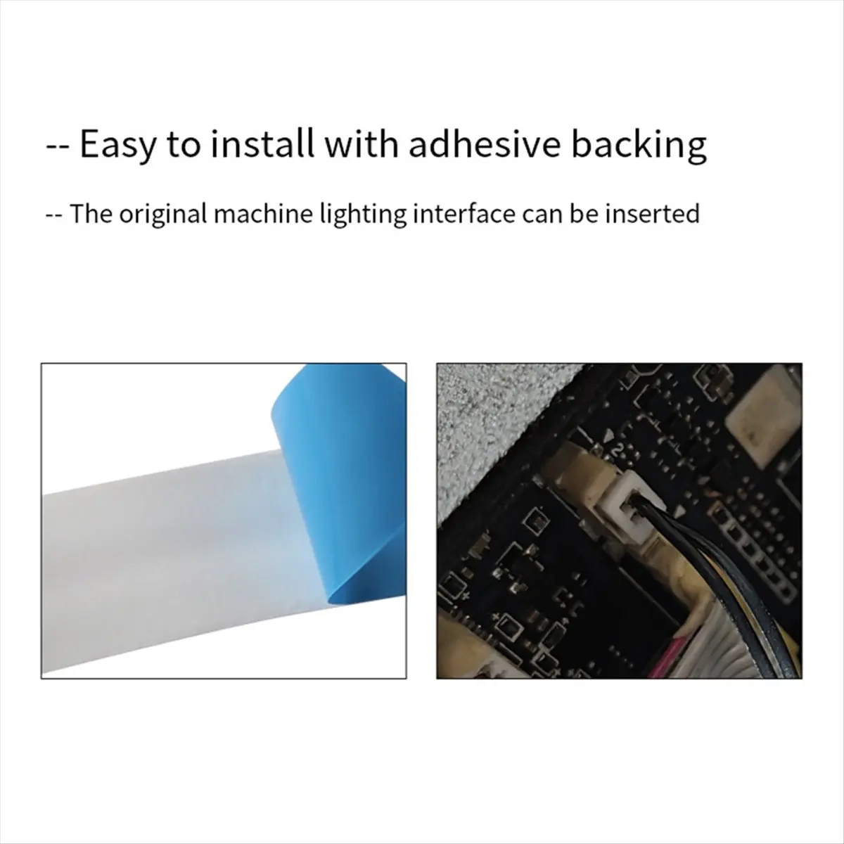 For X1 COB LED Strip Lights Kit Easy-to-Install Lighting Bar for Enhanced Illumination