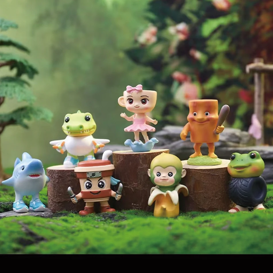 New Trendy And Fun Handmade Shanhaijing Series Synthetic Beast Blind Box Resin Craft Desktop Ornament Holiday Gift Collection