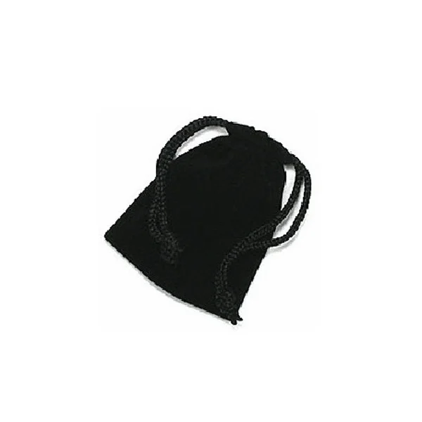 

10 pcs Drawstring Black 9X7Cm Storage Bag For Jewelry Coins Bracelets Pocket Watches Small Items Organizer Pouch Drawstring