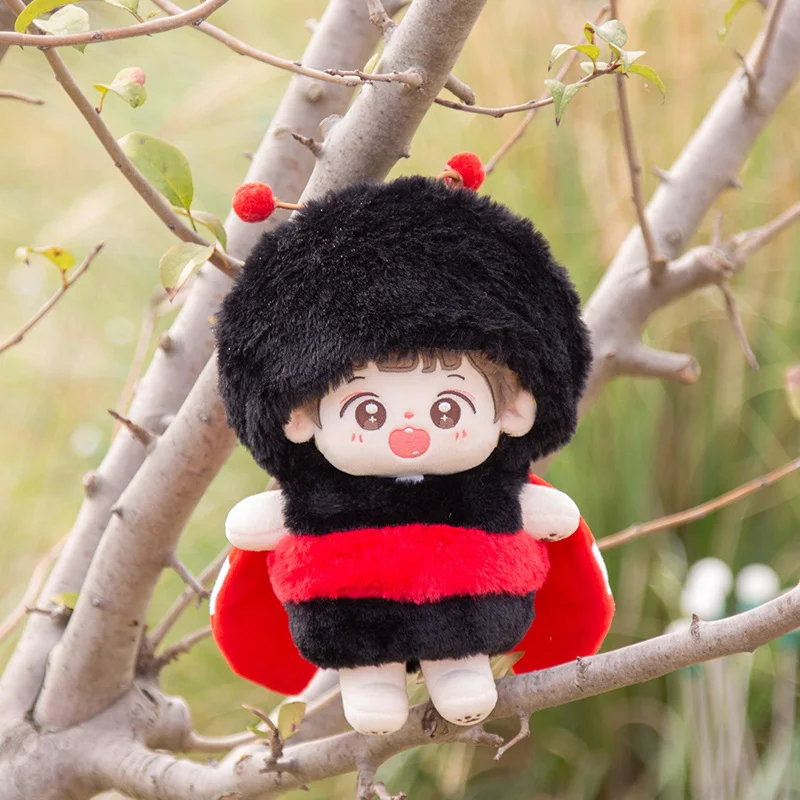 

20cm Doll Clothes Idol Cotton Doll Outfit Accessories Kawaii Ladybug Clothes DIY for Girls Boys Birthday Gifts Without Doll