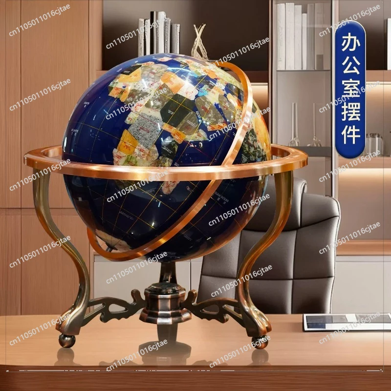 For Tripod Table Gem Globe Craft Decoration, Business, Annual Meeting Gifts, Home Office Placement