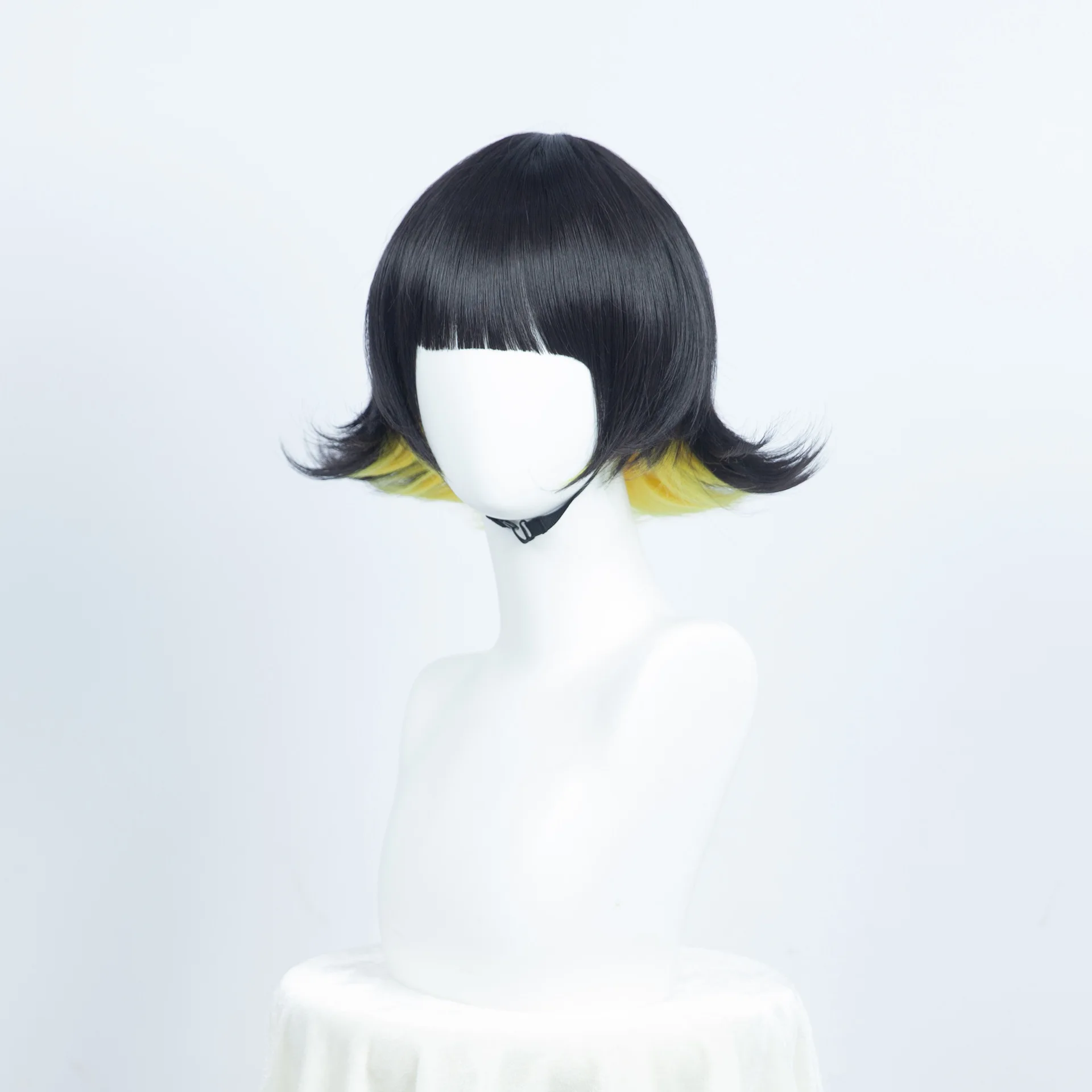 Fengle Hui Blue Prison Cosplay Wig, Stylish Design, Anti-Curl, Realistic Scalp Simulation