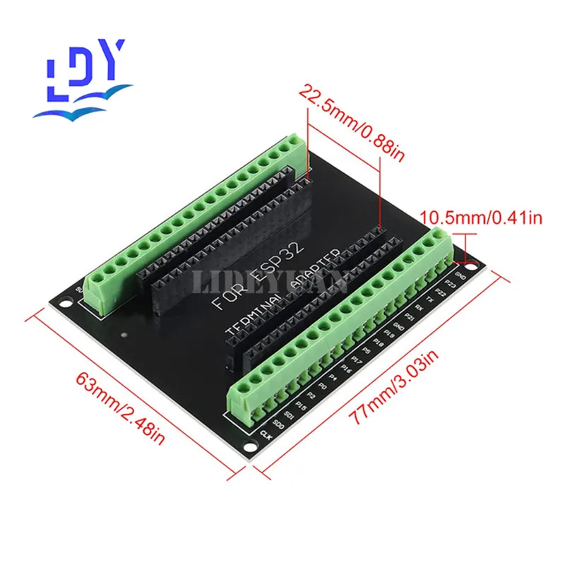 1PCS 38Pins Type-C ESP32 ESP-WROOM-32 CP2102 Development board 2.4GHz dual-core