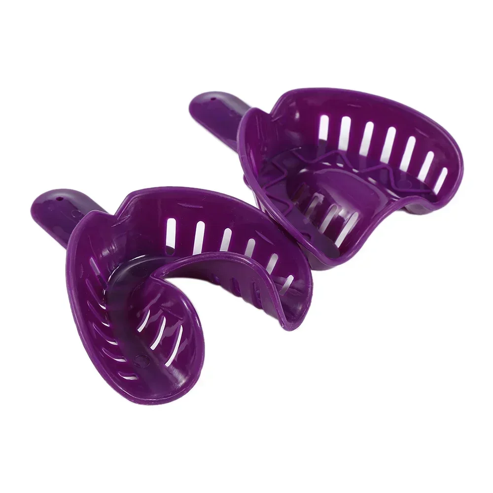 

12Pcs/set Disposable Plastic Dental Impression Trays Adult And Children Central Supply Materials Teeth Holder Oral Care Tools