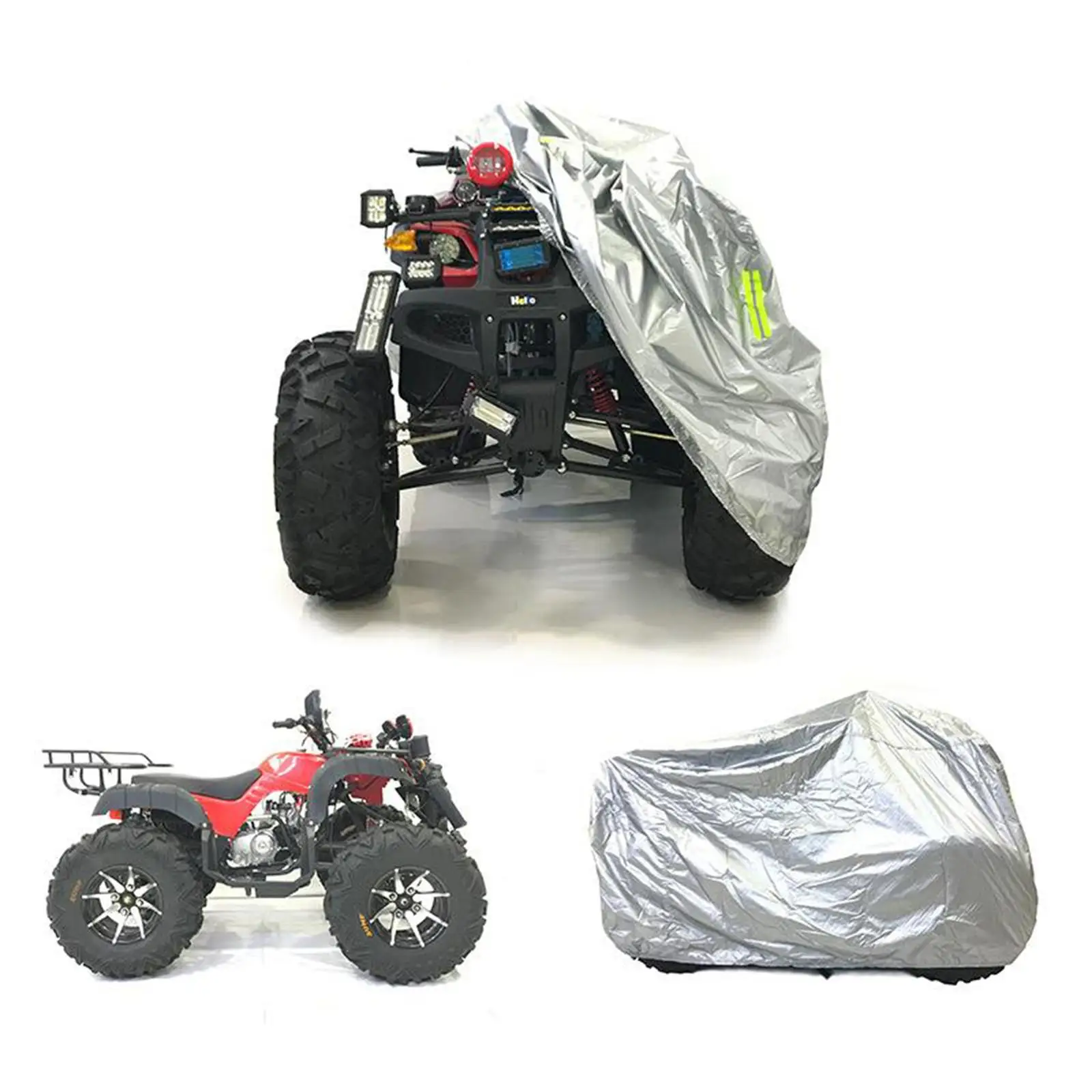 Waterproof Lockholes Professional ATV Cover 4 Wheeler Cover for Sleet