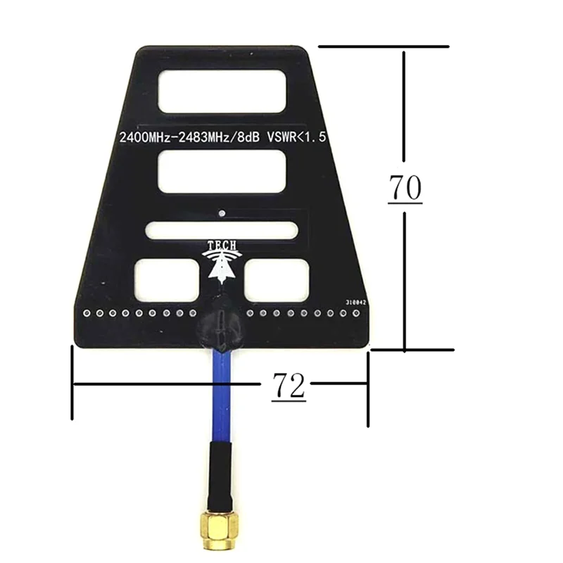 Practical-2.4G Yagi Directional Antenna For Enhanced Data Transmission For FRSKY X9D PLUS SE Maple Leaf ELRS WIFI Antenna