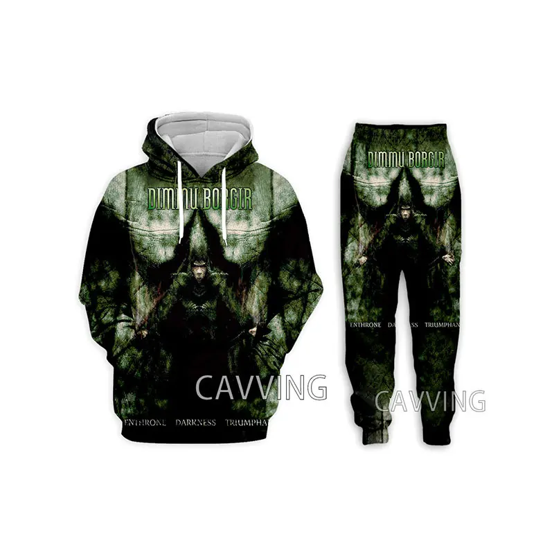 

Dimmu Borgir Rock 3D Printed Casual Hoodies Hooded Sweatshirt Pants Jogging Pants Trousers Suit Clothes Women/ Men Sets J01