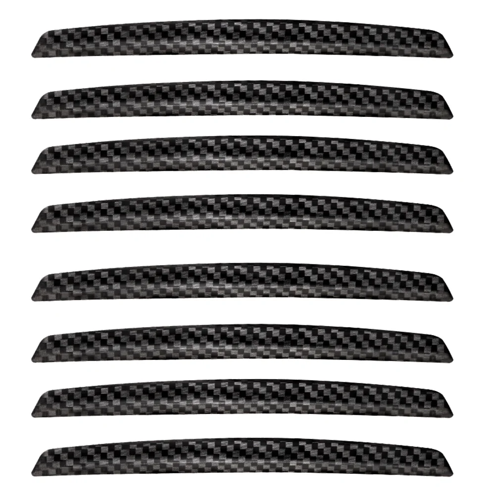 8 قطعة ملصقات مضادة للتصادمات حامي باب السيارة قسط بولي كلوريد الفينيل امتصاص التأثير حراس الباب لحماية الخدش اكسسوارات السيارات #2