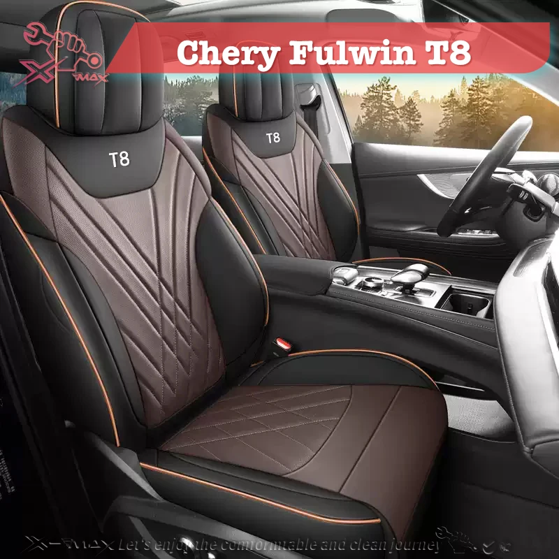 

For Chery Fulwin T8 2025 Left-Drive Car Seat Cover Custom Fit Seat Cover All Season Full Surrounded Seat Cushions
