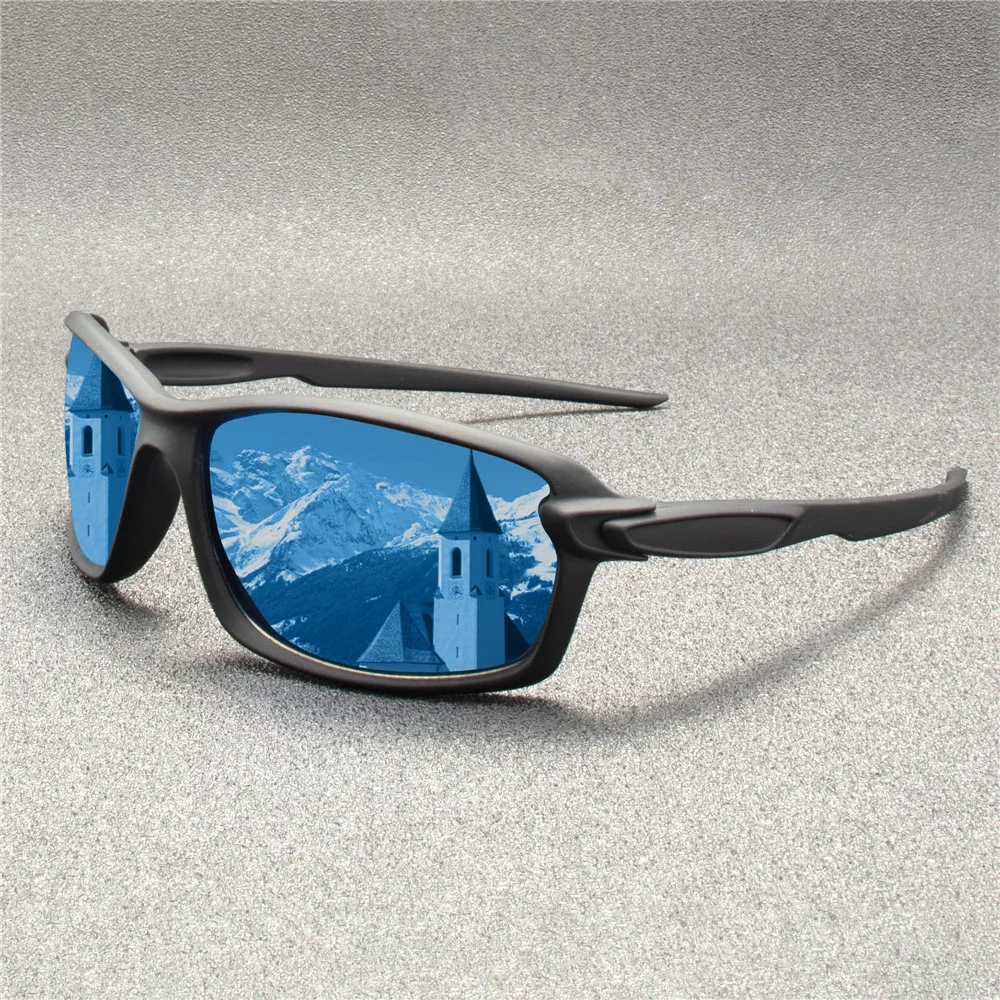3PCS Neue Männer Polarisierte Sonnenbrille Marke Designer Platz Sport Sonnenbrille Männlich Fahren Angeln Goggle Frauen Reise Brillen – Detail 1