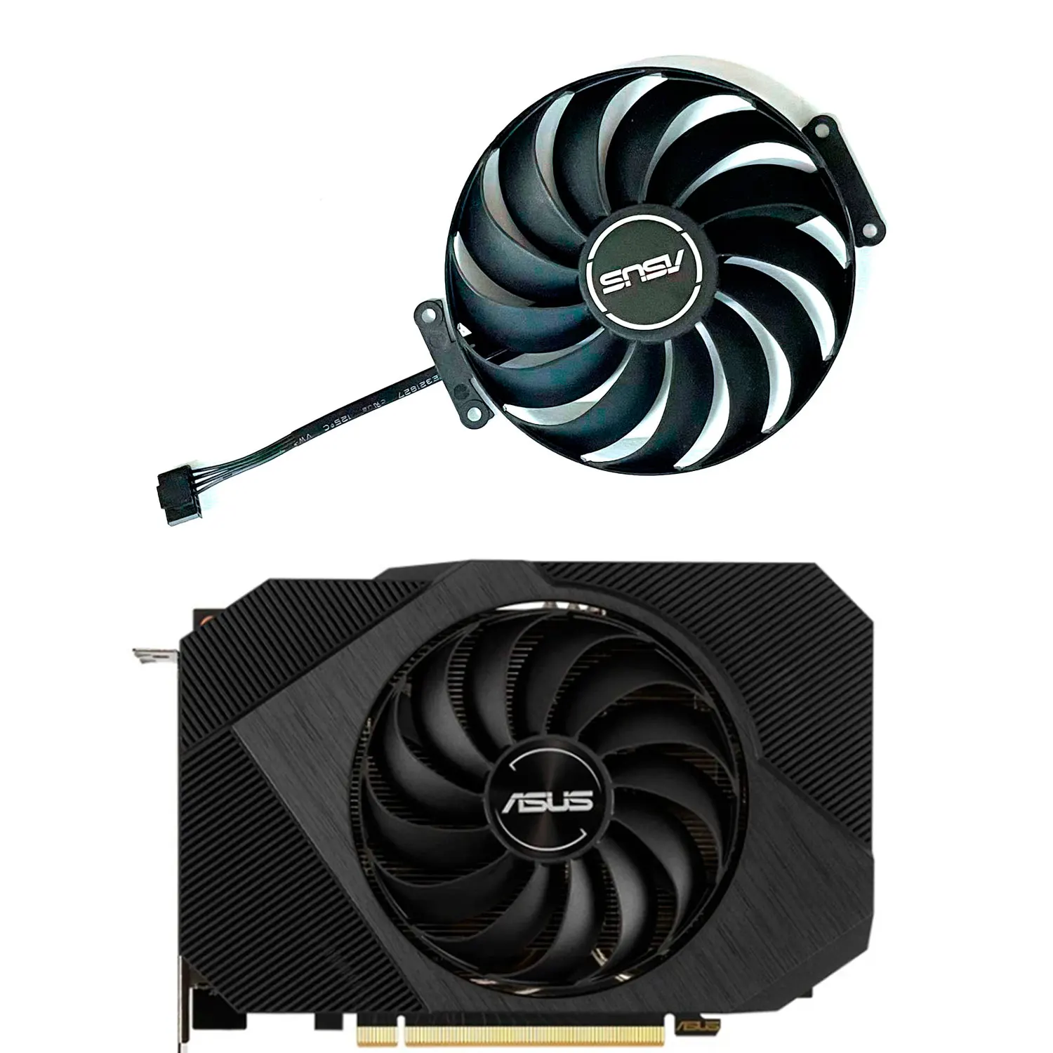 GPU de refrigeración para ASUS, accesorio de 6 pines, T129215SU, CF1010U12D, GTX 1650, RTX 3050, 3060, PHOENIX, 95MM, nuevo