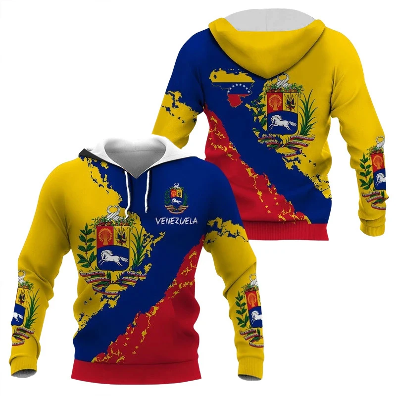 Mexico Brazil Venezuela Italy Romania Poland Ukraine 3D Graphic Hoodies For Men Women Clothing Pullovers Hoodie Sweatshirt Tops