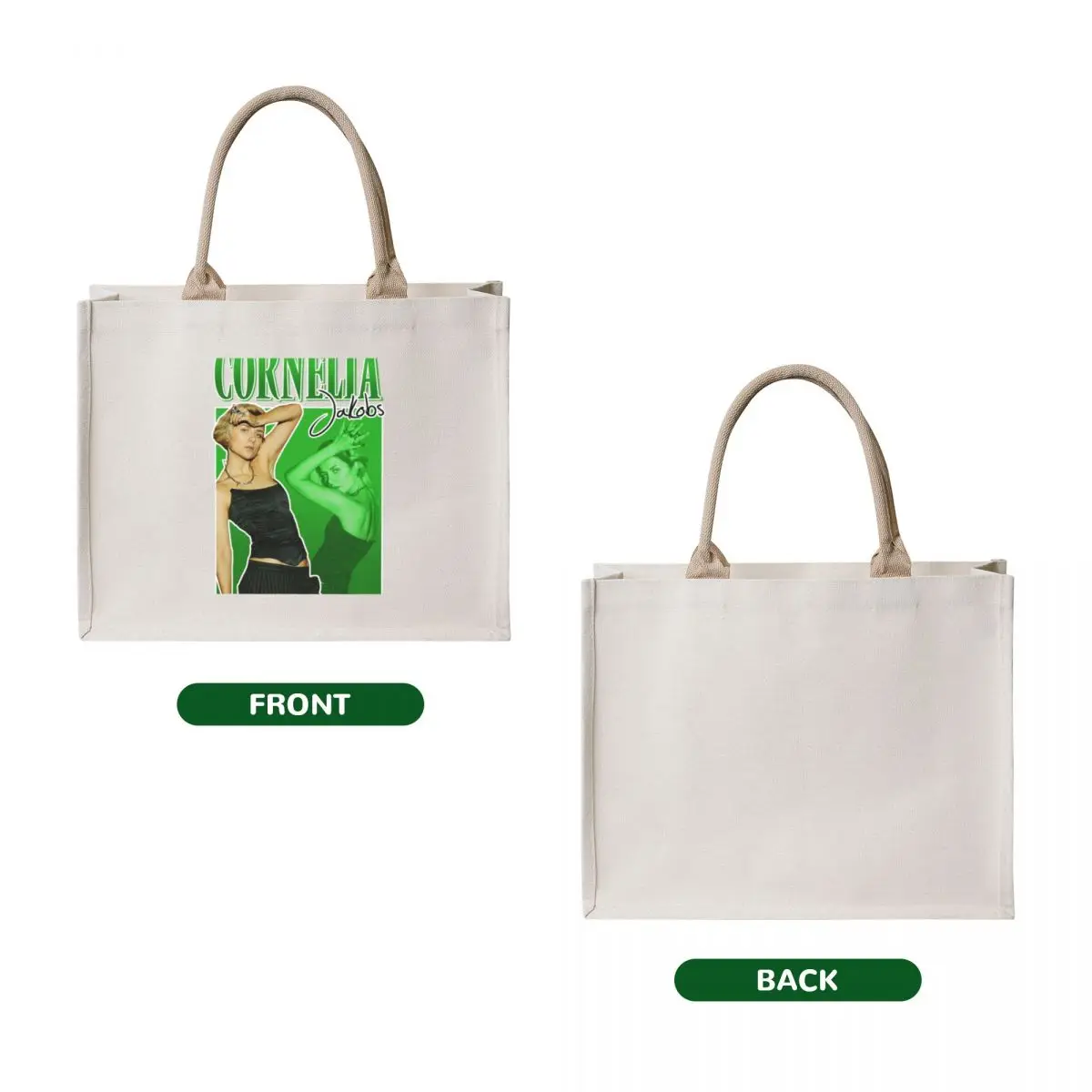 Cornelia Jakobs Sweden Eurovision 2022 Melodifestivalen Melfest Y2K Tote Bag tote bags cloth bags free delivery bags