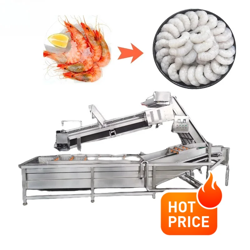 Customized Shrimp Peeling Machine Automatic Shrimp Peeler Machine Shrimp Shell Removing Machine Prawn Shell Peeler