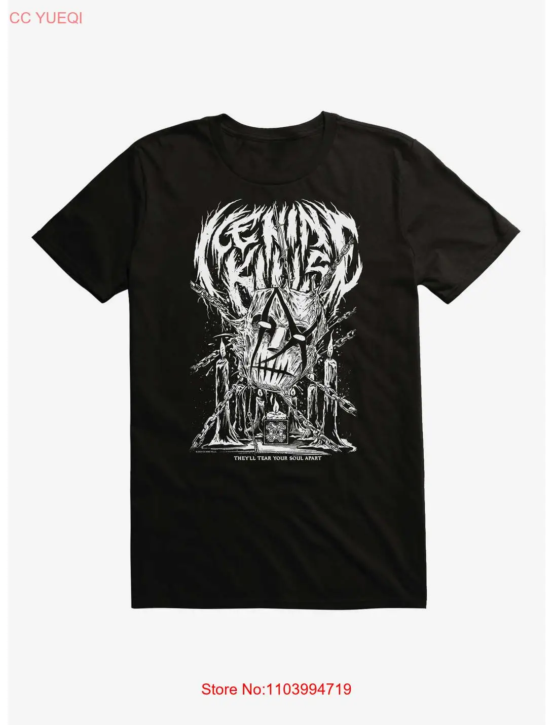 Camiseta de Ice Nine mattures les Will Tear Your Soul Apart