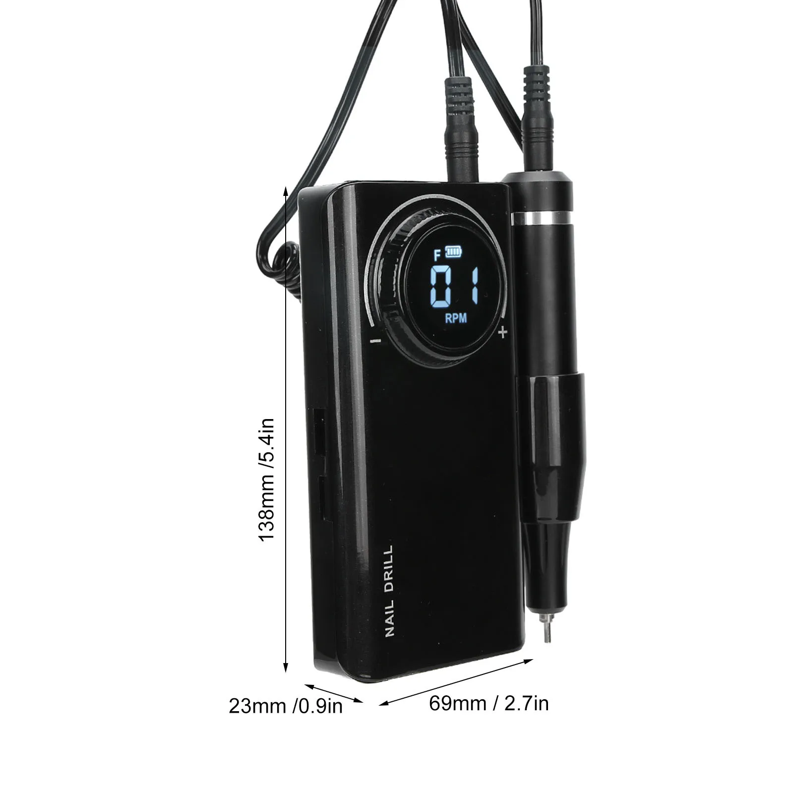 35000 دورة في الدقيقة قابلة للشحن الكهربائية مسمار الحفر القلم آلة المحمولة مسمار طحن الملمع الكهربائية مسمار تلميع القلم طلاء الأظافر