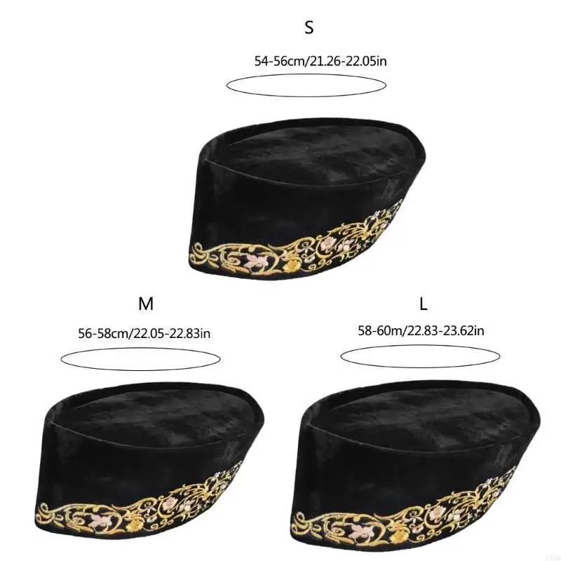 Mũ thêu truyền thống của người Hồi giáo Mũ len Hồi giáo dành cho thanh thiếu niên dành cho người lớn Trẻ 49MB
