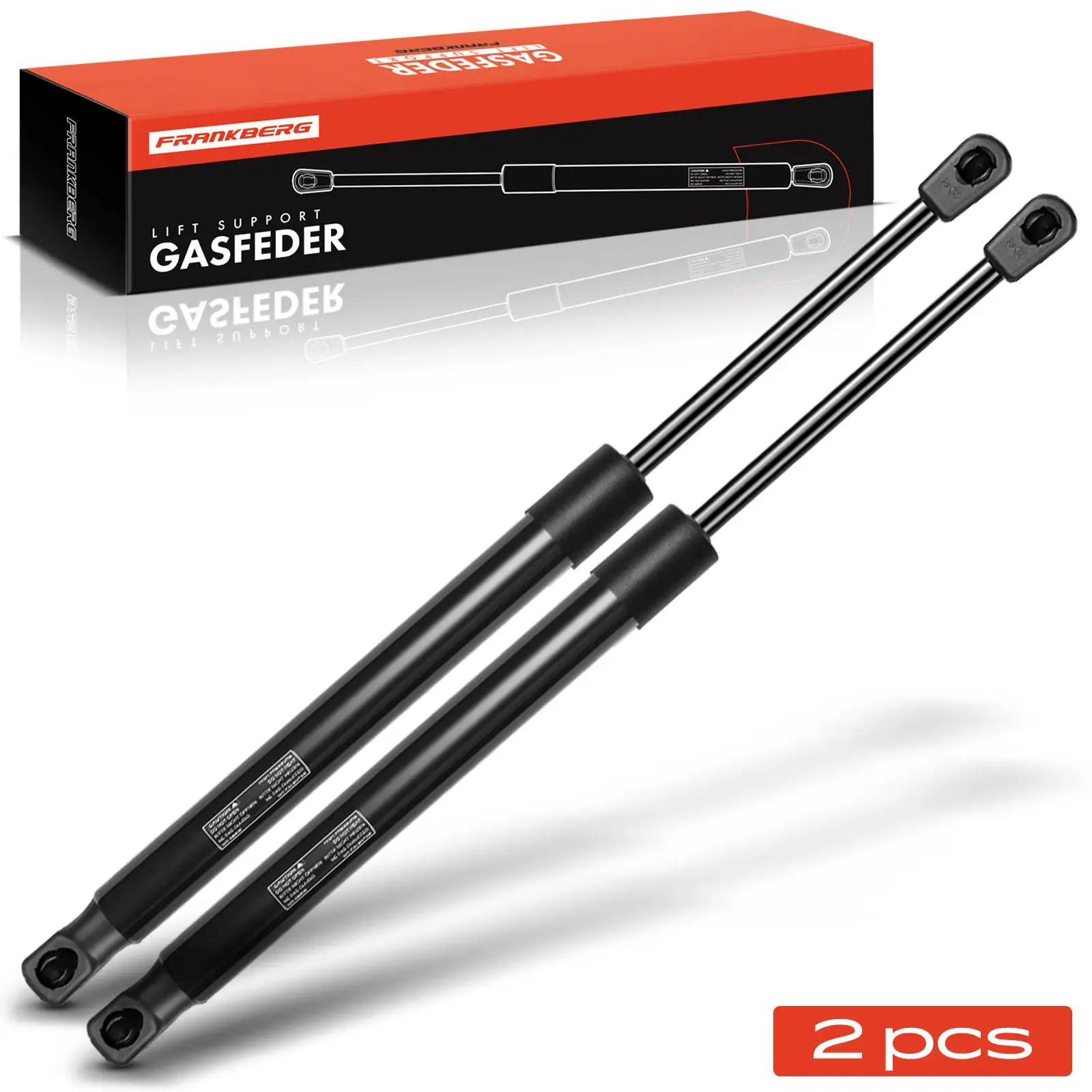 Frankberg 2x Gasveer Demper Motorkap voor Land Rover Defender L663 Box SUV Bj 2019 636025 783960 L8B216C826AB