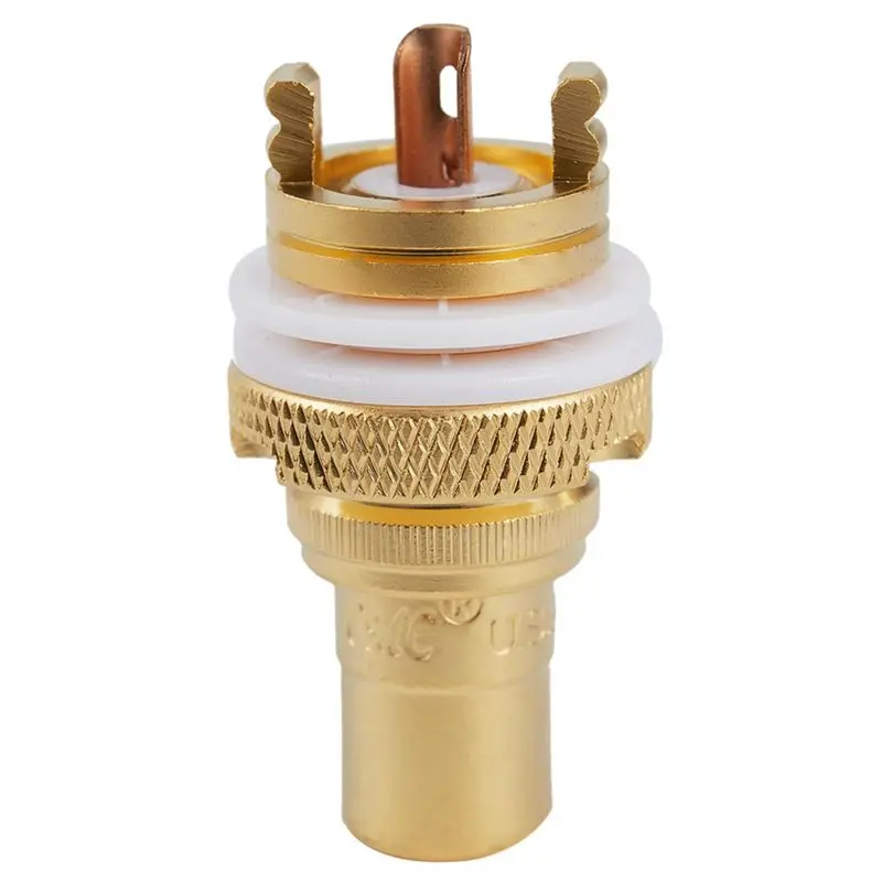 Superior-32 X CMC Gold Plated RCA Phono CHASSIS SOCKETS Female Professional AMP HIFI RCA Socket Gold Plated Lotus Female Seat